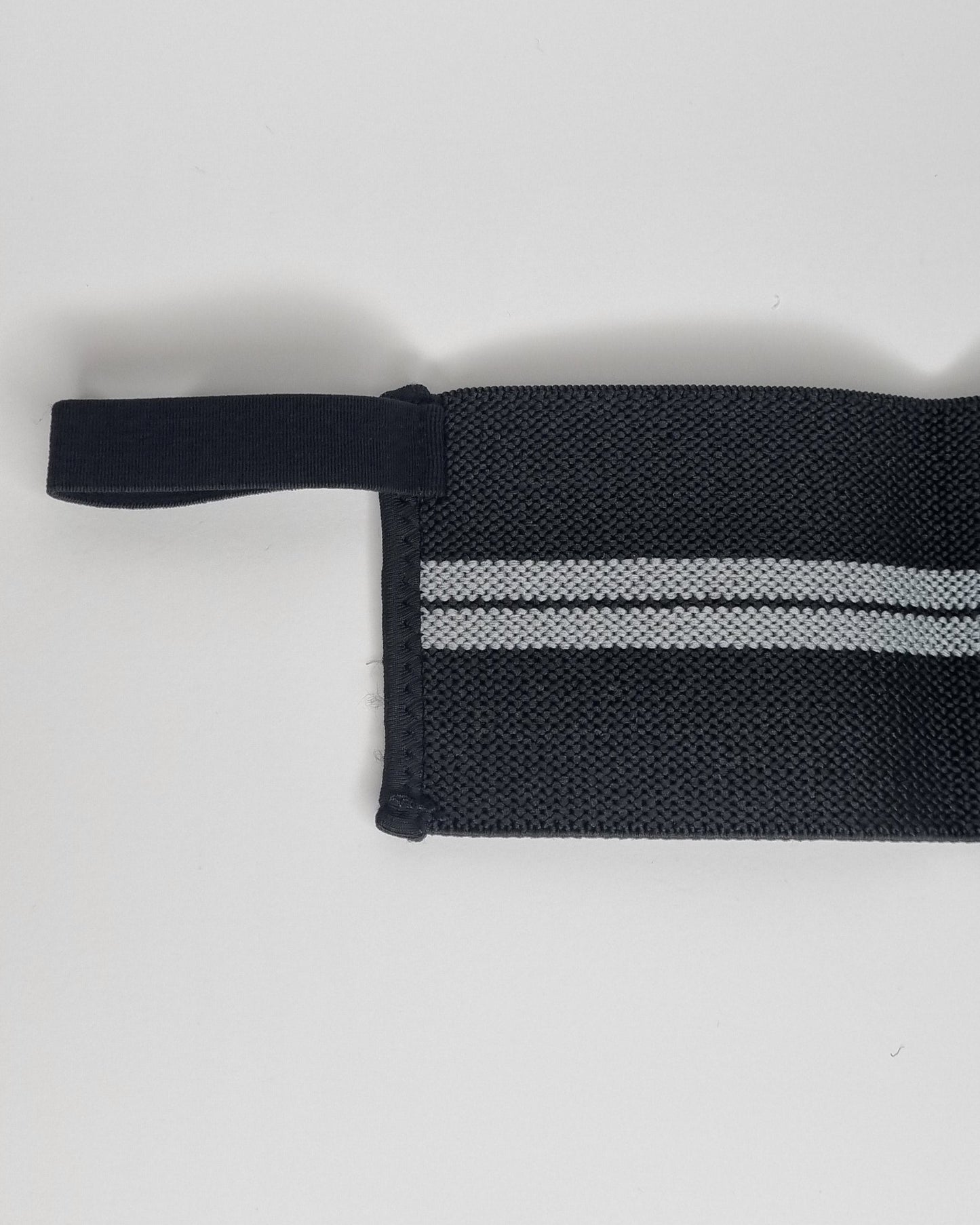 Wrist wraps, wrist support, push day essentials (thumb loop close-up view)