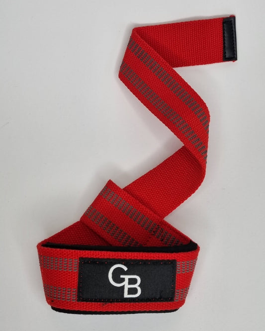 Weightlifting straps, grip fatigue, pulling movements. (front assembled)