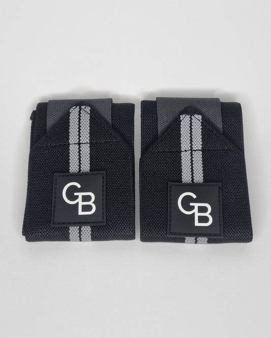 Wrist wraps, wrist support, push day essentials (front view)